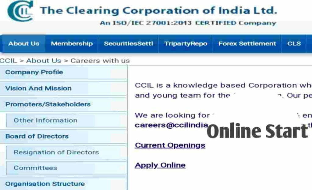 CCIL Recruitment 2023 : Apply Online for 93 commercial Executive and other Post