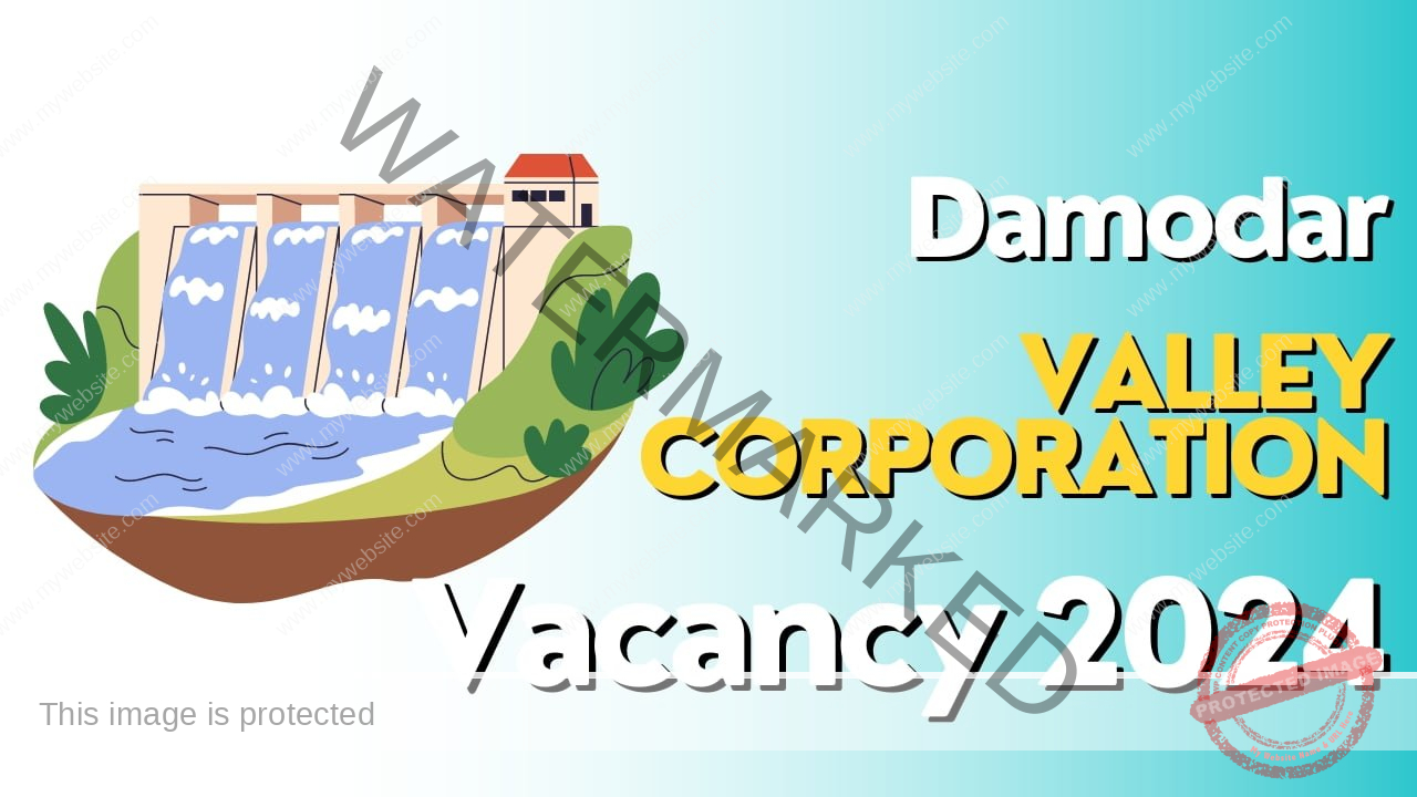 Damodar Valley Corporation Vacancy 2024