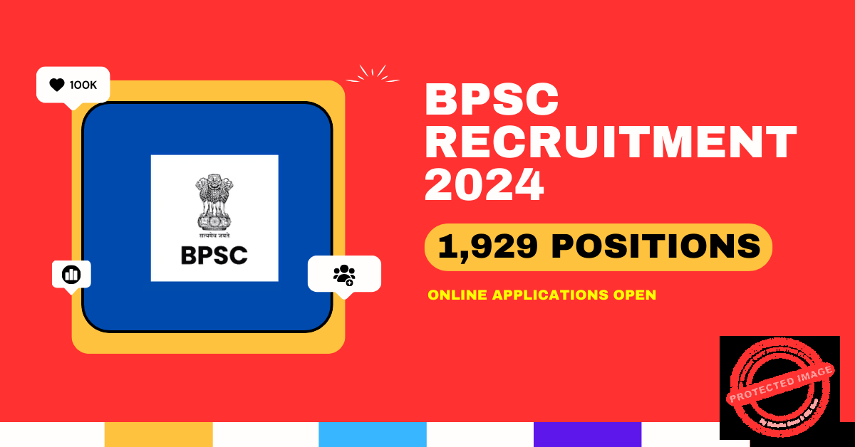 BPSC Recruitment 2024