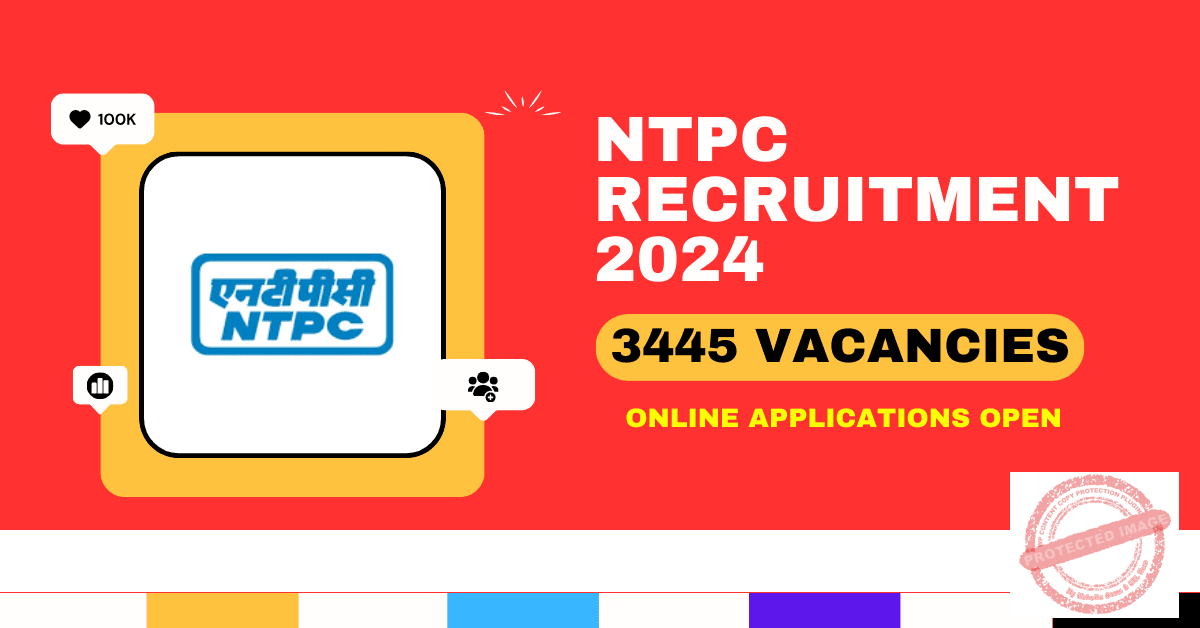 NTPC Recruitment 2024