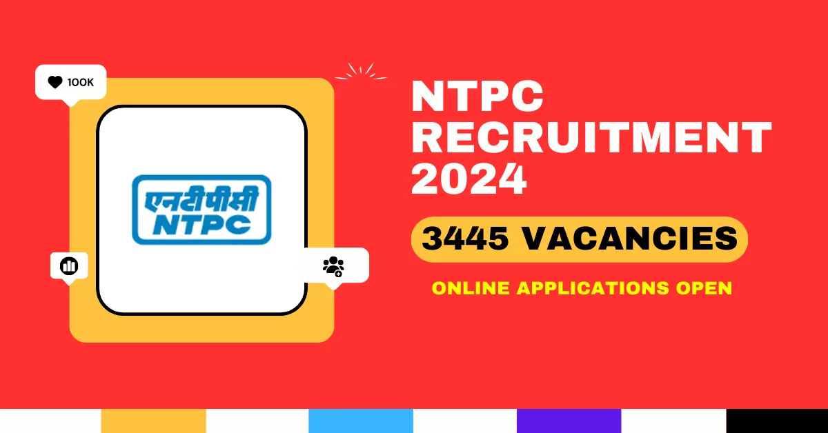 NTPC Recruitment 2024