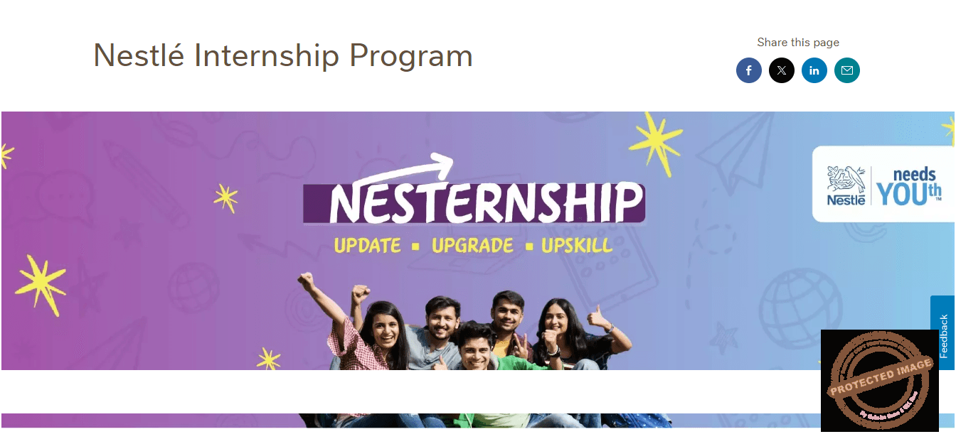 Nestle Nesternship 2024