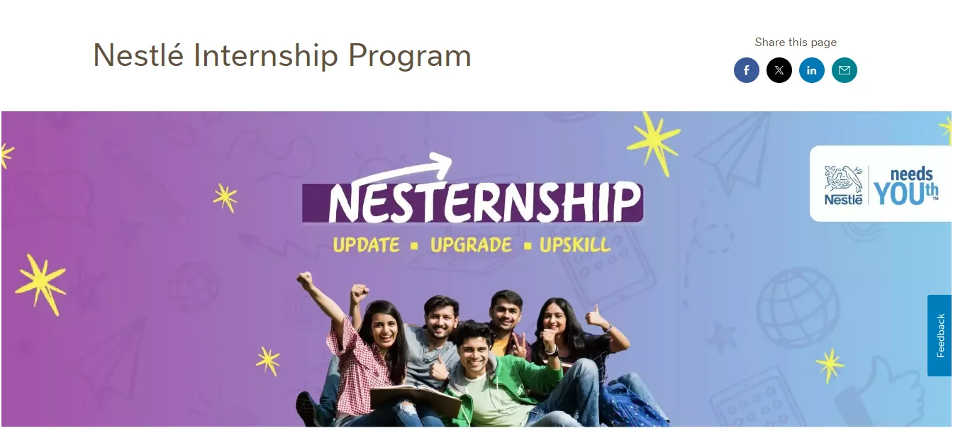 Nestle Nesternship 2024