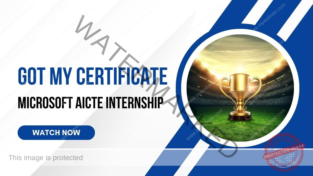 Finally I got My Certificate AICTE Internship | Microsoft | Tech Saksham | Edunet | SAAP 2024-25